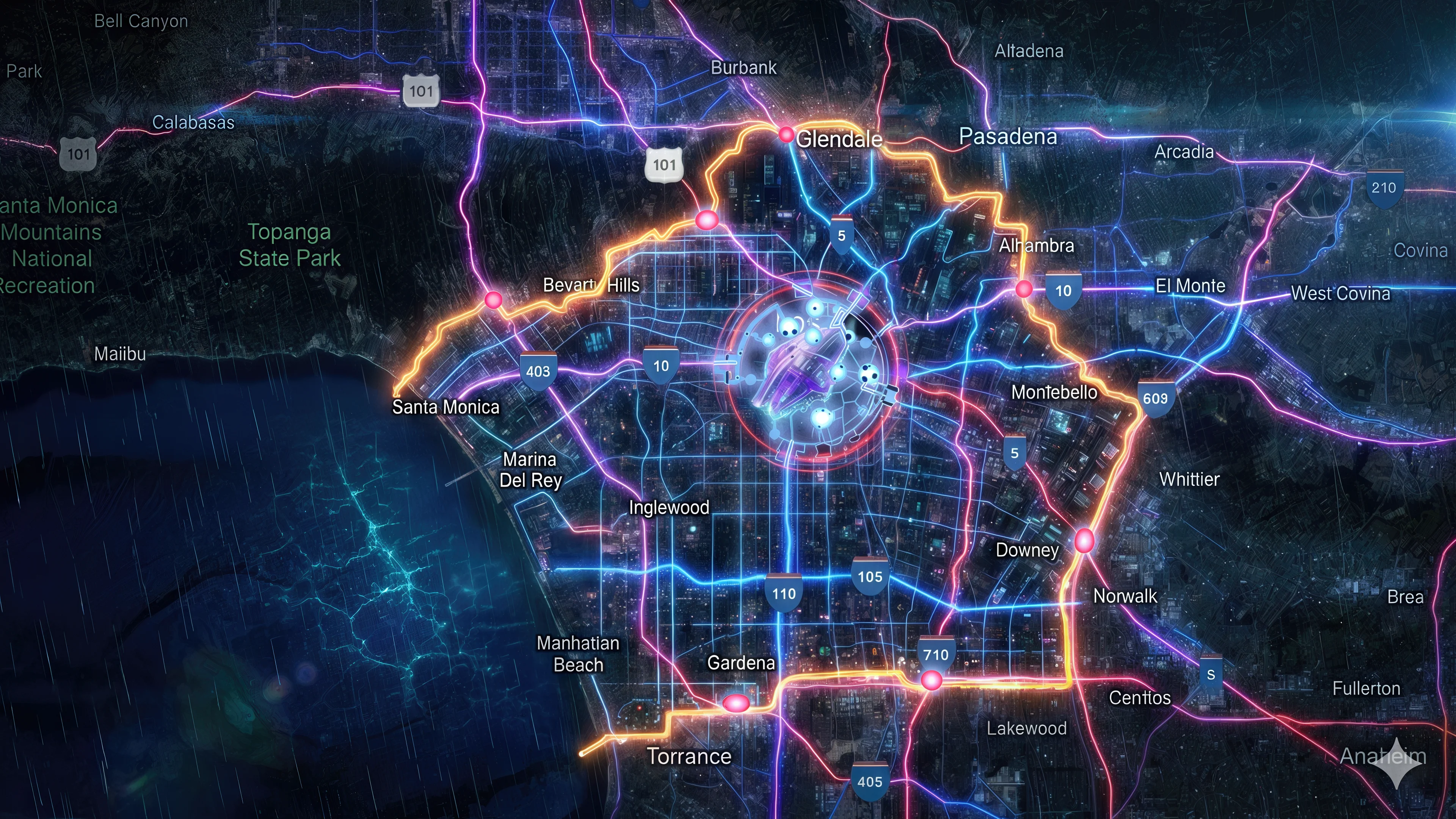 LA 2069 Map