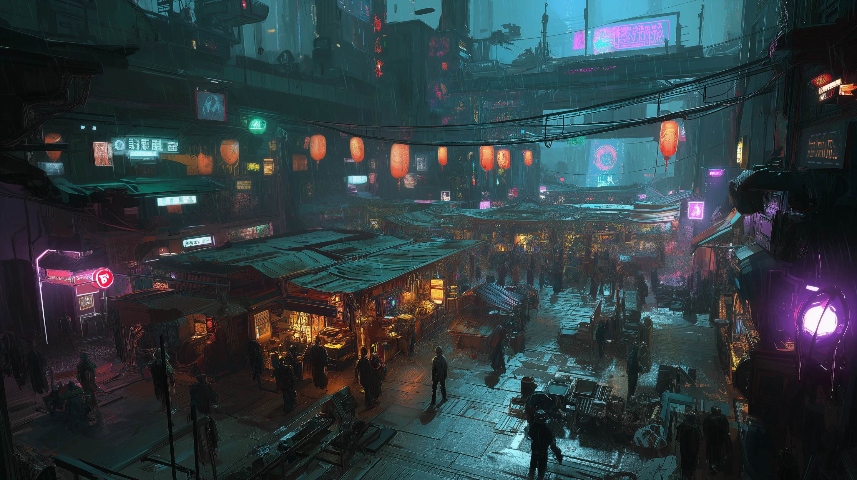 The Glowing Market
